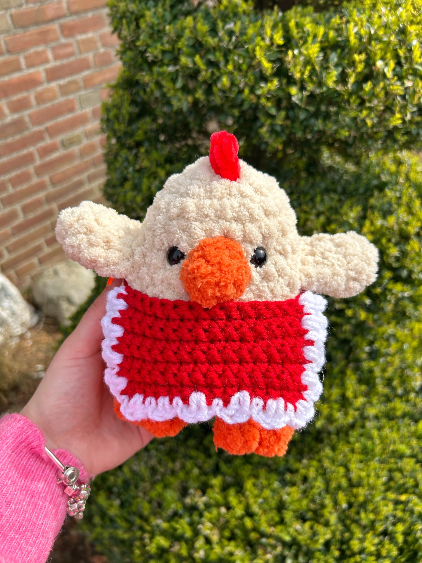 CROCHET EASTER CHICKEN PLUSHIE
