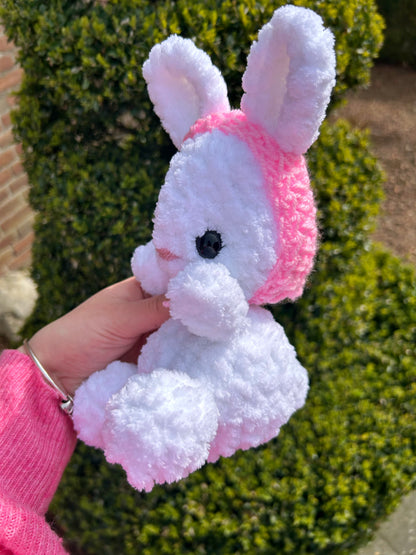 CROCHET WHITE EASTER BUNNY PLUSHIE